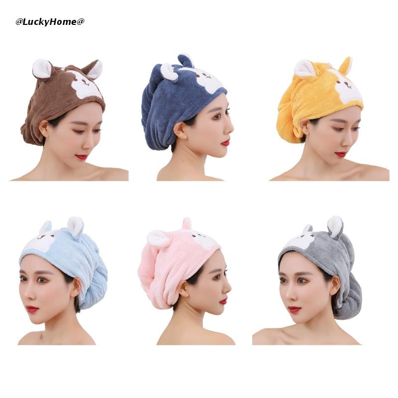 Suha kosa Ručnik za kosu od mikrovlakana Šešir za sušenje duge kose Ručnik za kupanje Brzo sušeći jaki upijajući vodu Alat za ženske ručnike za brisanje kose