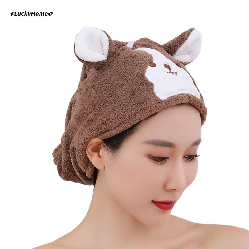 Suha kosa Ručnik za kosu od mikrovlakana Šešir za sušenje duge kose Ručnik za kupanje Brzo sušeći jaki upijajući vodu Alat za ženske ručnike za brisanje kose