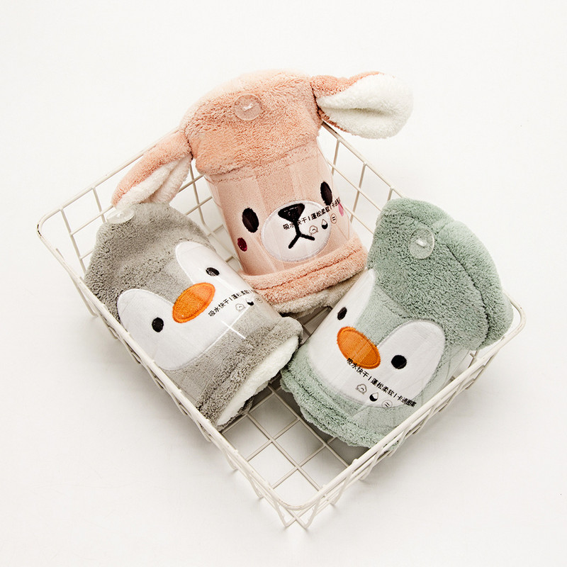 Prosop cu uscare rapidă a părului înfășurare Prosop drăguț din microfibră pentru păr creț Rapid Rapid Cap Baie Turban Cască de duș