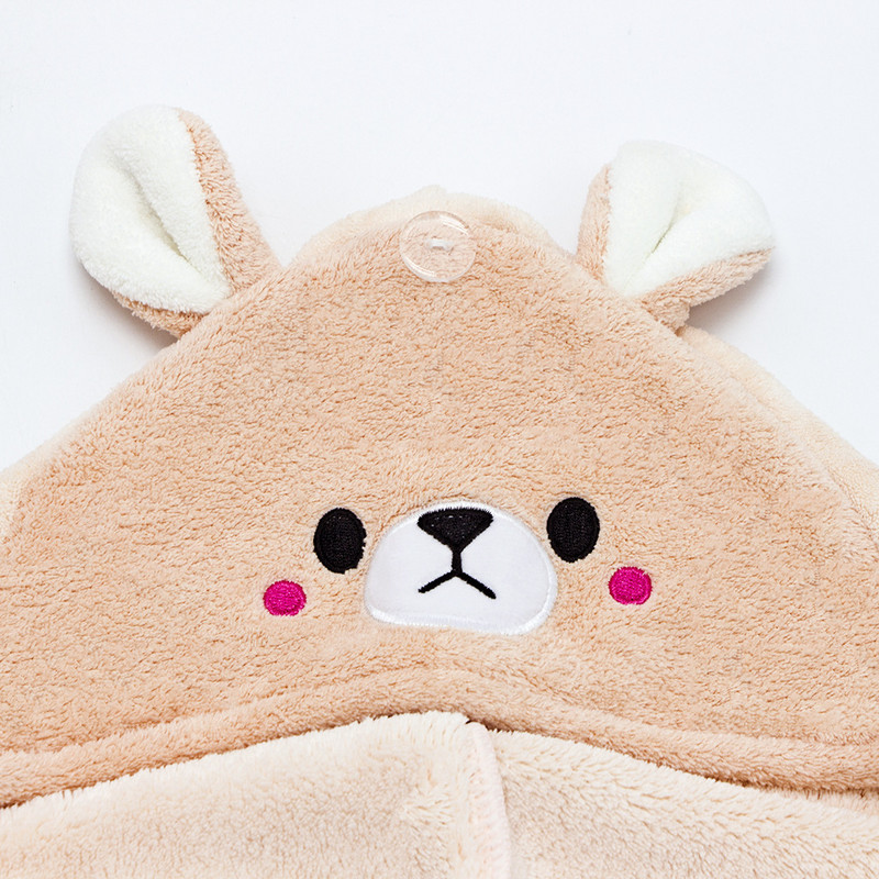 Prosop cu uscare rapidă a părului înfășurare Prosop drăguț din microfibră pentru păr creț Rapid Rapid Cap Baie Turban Cască de duș