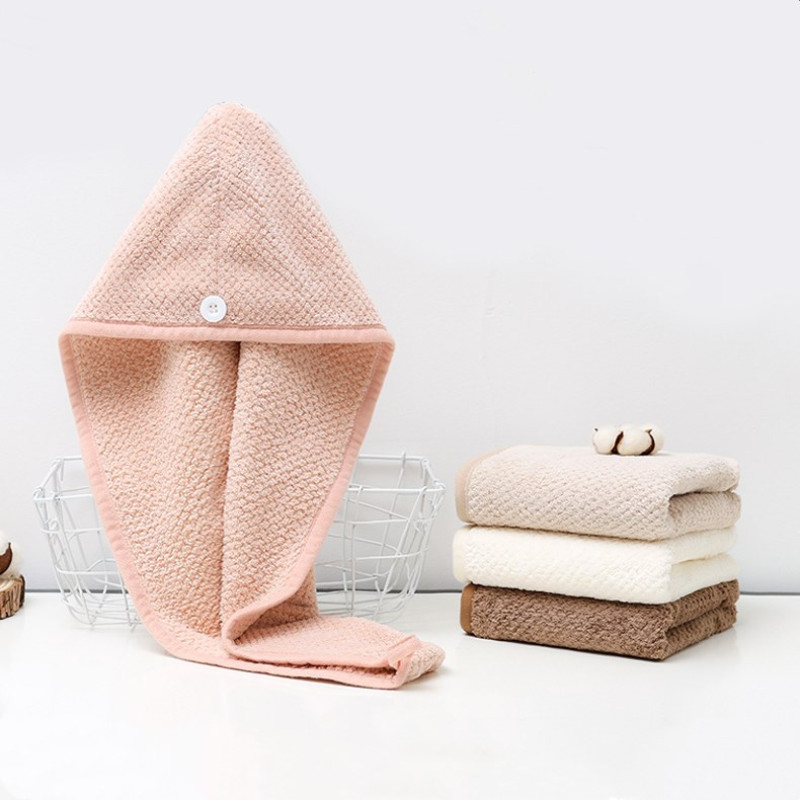 Șapcă de duș Magic Microfiber Hair Uscător rapid Prosop Șapcă de baie Căciulă rapidă Turban Șapcă de duș uscată Boneta de păr