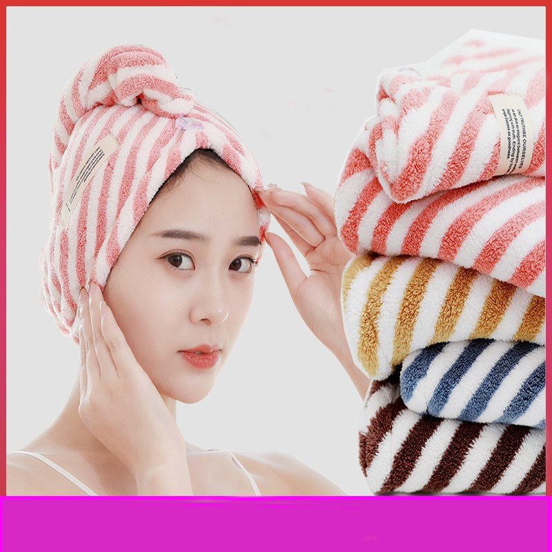 zuhanysapka turbán törölköző női nedvszívó, gyorsan száradó fürdőkád vastagabb zuhany hosszú göndör hajsapka mikroszálas száraz fejtörölköző