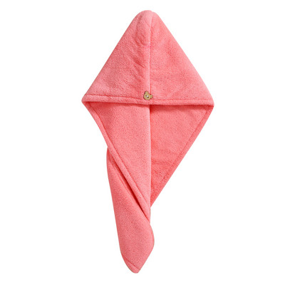 Moteriška plaukų džiovinimo kepurė Greitai džiūstanti plaukų rankšluosčių kepurė Kepurė vonios kepurė Mikropluošto kietas rankšluosčių dangtelis Super Absorption turbanas plaukų džiovinimo kepuraitė