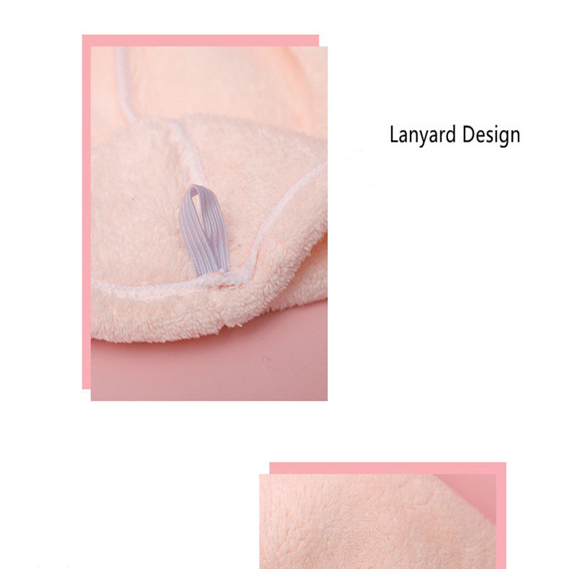 Prosop de păr moale din microfibră pentru fete, super absorbant, cu uscare rapidă, șapcă de duș magică pentru femei, pentru baie, turban de păr, înveliș cu cap răsucit