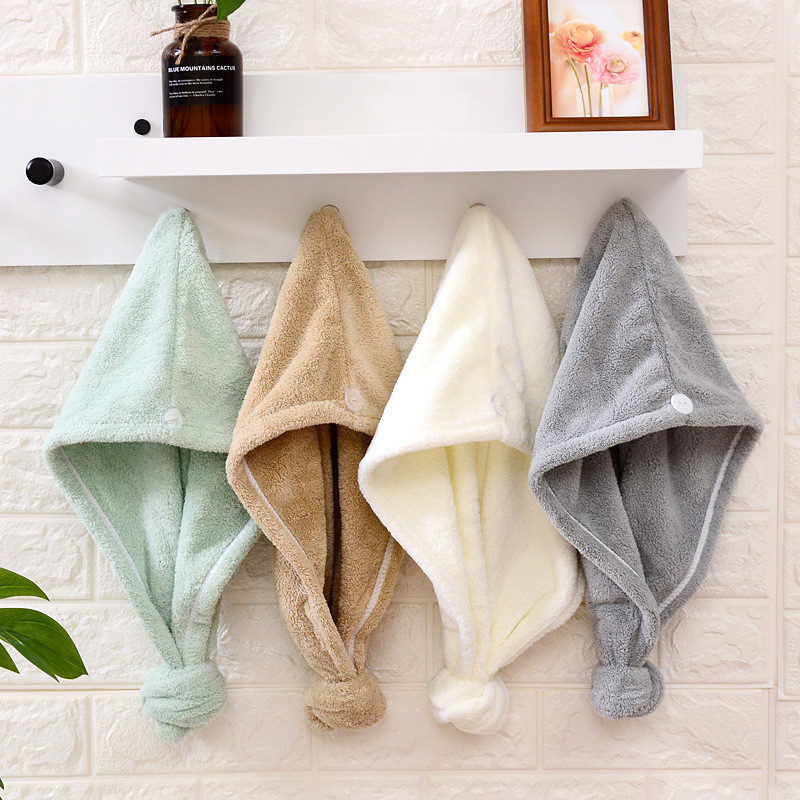 1kom Magic mikrovlakana Brzo sušilo za kosu Waffle Ručnik Kapa za kupanje Brzo upijajuća kapa za tuširanje Turban Sušenje ženskih ručnika Alat za kupaonicu