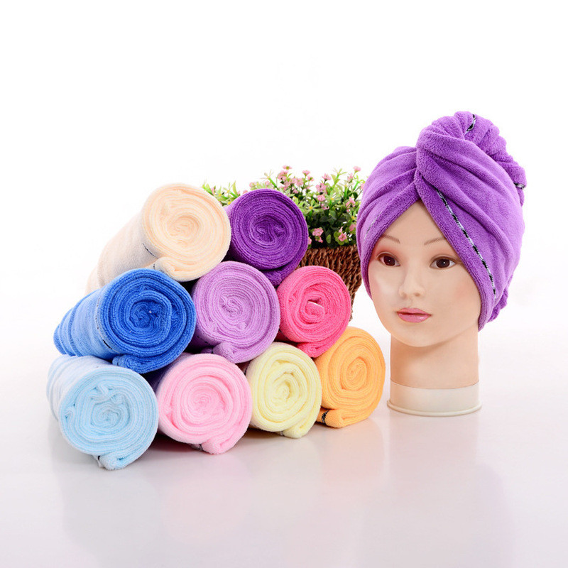 Mikropluošto plaukų rankšluostis, sugeriantis plaukų rankšluosčių įvynioklis, sutirštinamas greitai išdžiūstantiems plaukams kepuraitės turbano galvos apvyniojimas maudymosi įrankiai