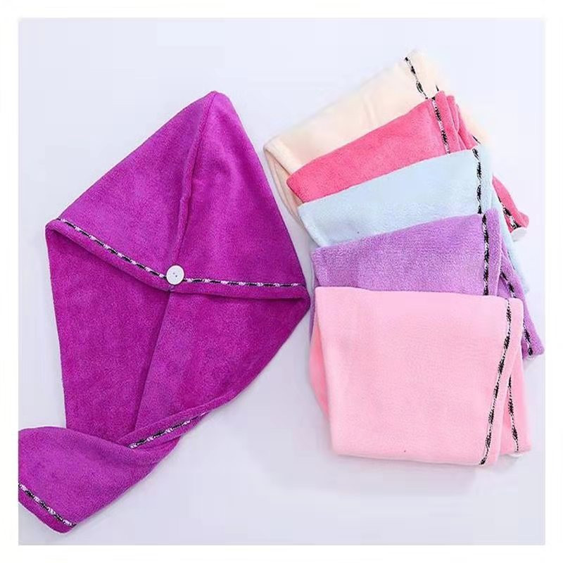 Mikropluošto plaukų rankšluostis, sugeriantis plaukų rankšluosčių įvynioklis, sutirštinamas greitai išdžiūstantiems plaukams kepuraitės turbano galvos apvyniojimas maudymosi įrankiai