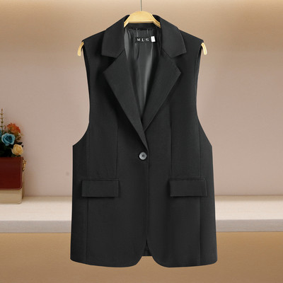 Moteriška naujo modelio liemenė su kišene