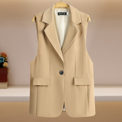 Moteriška naujo modelio liemenė su kišene