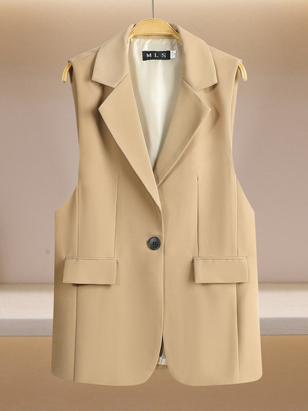 Moteriška naujo modelio liemenė su kišene