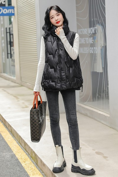 Női széles modell mellény