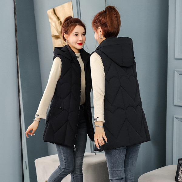 Vestă de damă lungime medie