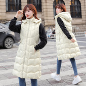 Vesta de dama de lungime mijlocie cu cravate