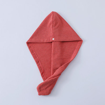 Női hajszárító sapka Gyorsan száradó hajtörölköző sapka fürdősapka mikroszálas tömör törölköző sapka szuper felszívódás turbán hajszárító sapka