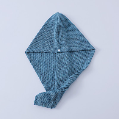 Női hajszárító sapka Gyorsan száradó hajtörölköző sapka fürdősapka mikroszálas tömör törölköző sapka szuper felszívódás turbán hajszárító sapka