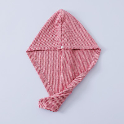 Női hajszárító sapka Gyorsan száradó hajtörölköző sapka fürdősapka mikroszálas tömör törölköző sapka szuper felszívódás turbán hajszárító sapka