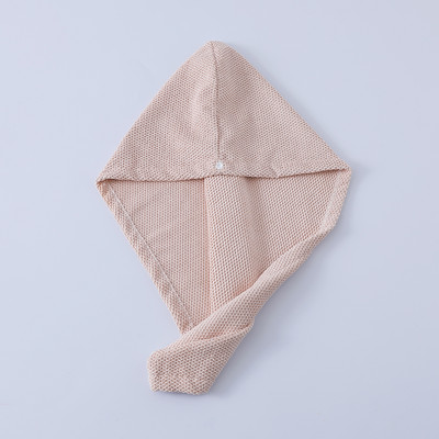 Női hajszárító sapka Gyorsan száradó hajtörölköző sapka fürdősapka mikroszálas tömör törölköző sapka szuper felszívódás turbán hajszárító sapka