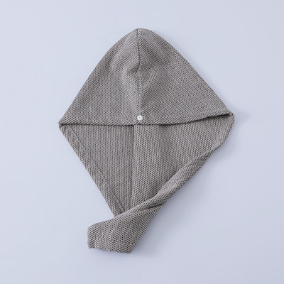 Női hajszárító sapka Gyorsan száradó hajtörölköző sapka fürdősapka mikroszálas tömör törölköző sapka szuper felszívódás turbán hajszárító sapka