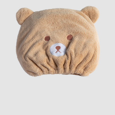 New Care Bears Női Haj Turbán Gyorsan Száraz Fürdő Hajszárító Törölköző Fejtekerés Kalap sapka Fürdős Aranyos Fülek Mintás Fürdőszoba törölközők