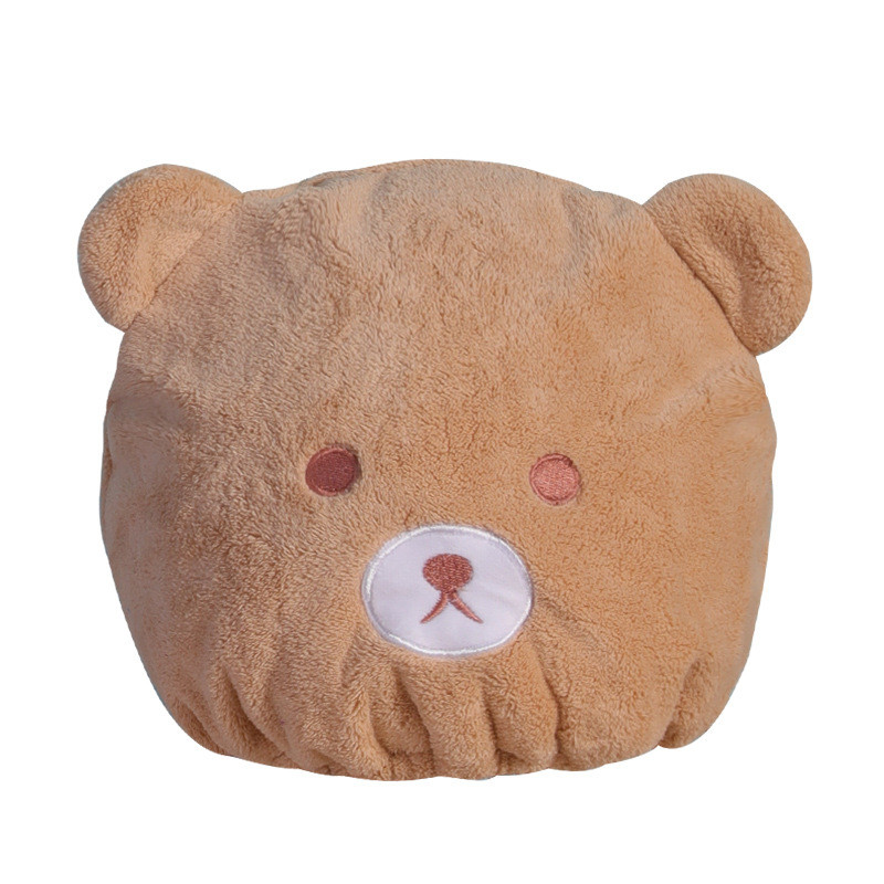 New Care Bears Női Haj Turbán Gyorsan Száraz Fürdő Hajszárító Törölköző Fejtekerés Kalap sapka Fürdős Aranyos Fülek Mintás Fürdőszoba törölközők