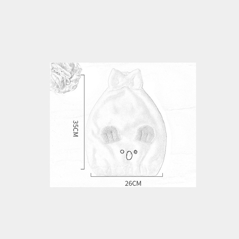 YADA Cartoon Koala Baie Magic Microfibră Păr Rapid Prosop pentru Adulti Femei Prosoape Bai Wrap Pălărie Quick Cap Turban Dry TW200004