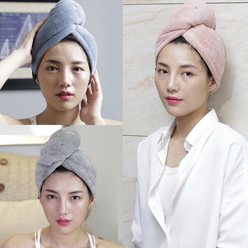Giantex Moteriški rankšluosčiai Vonios mikropluošto rankšluosčiai Greitai džiūstantys plaukų rankšluosčiai Vonios rankšluosčiai suaugusiems toallas microfibra toalha de banho