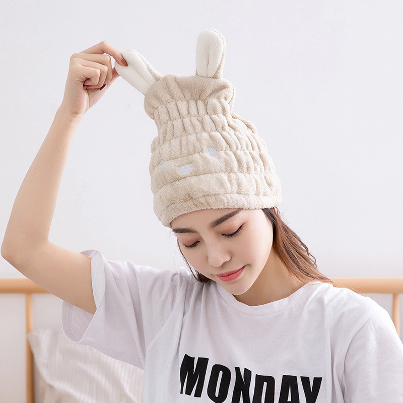 Moteriški mikropluošto rankšluosčiai Plaukų rankšluosčiai Vonios rankšluosčiai suaugusiems Pradžia Kilpiniai rankšluosčiai Vonios Serviette De Douche Turban plaukams džiovinti