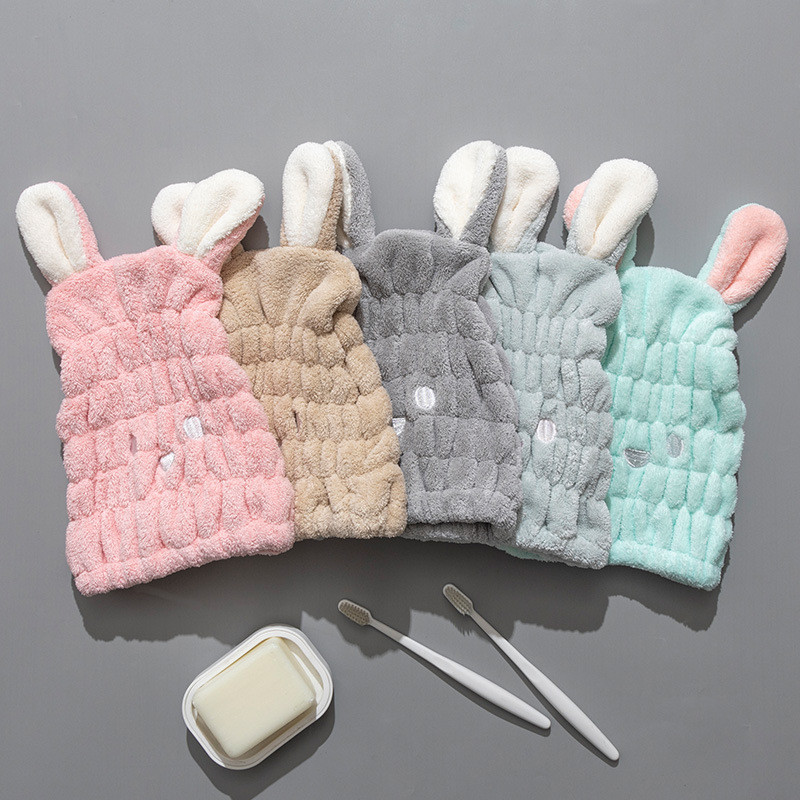 Moteriški mikropluošto rankšluosčiai Plaukų rankšluosčiai Vonios rankšluosčiai suaugusiems Pradžia Kilpiniai rankšluosčiai Vonios Serviette De Douche Turban plaukams džiovinti