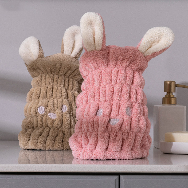 Moteriški mikropluošto rankšluosčiai Plaukų rankšluosčiai Vonios rankšluosčiai suaugusiems Pradžia Kilpiniai rankšluosčiai Vonios Serviette De Douche Turban plaukams džiovinti