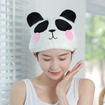 Animale din desene animate Copii Adulți Căciulă de păr moale Lână de coral Drăguț Miraculous Microfibră Prosop absorbant cu uscare rapidă pentru baie