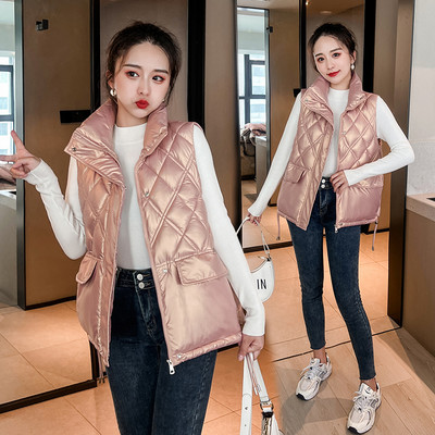 Moteriška liemenė kasdieniam gyvenimui aukšta apykakle