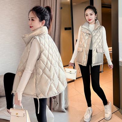 Moteriška liemenė kasdieniam gyvenimui aukšta apykakle