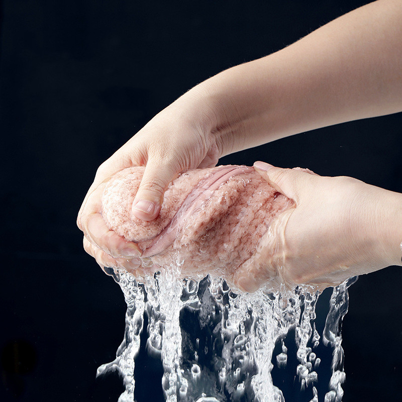 Prosop de păr de iepure șapcă de baie femei plajă fleece de corali șampon cu uscare rapidă cu absorbție de apă drăguț duș vară piscină caldă iarnă