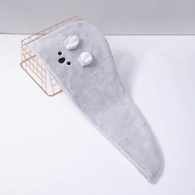 Moterų mergaičių plaukų džiovintuvas rankšluosčių dušo kepurė Mikropluošto minkšta švelni vilna, greitai džiūstantys plaukai Super Absorption Turban Magic Hair Dry Dry Cap