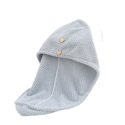 Lână de corali Cap uscat pentru păr înfășurat Batic prosop uscat pentru păr șterge prosop Cap de duș puternic absorbant