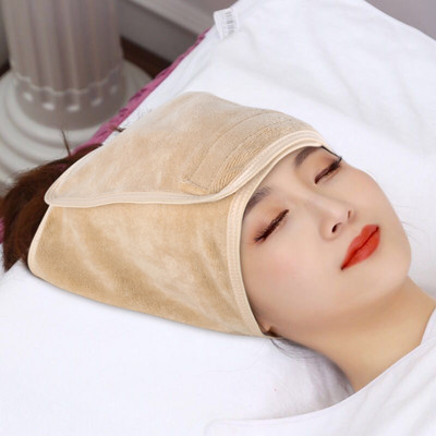 Home Microfiber Spa arcfejpánt sminktekercselő frottír hajpánt állítható törülköző arcmosáshoz zuhany 3 db