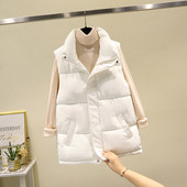 Vesta casual dama cu nasturi si buzunar