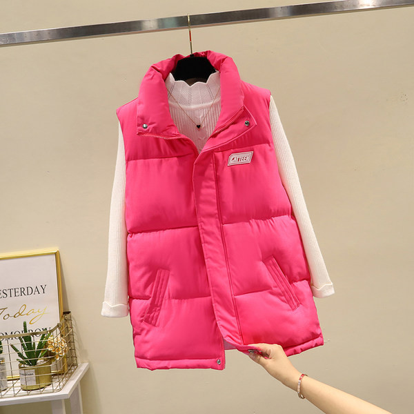 Vesta casual dama cu nasturi si buzunar