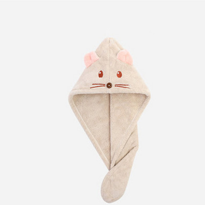 Mikropluošto rankšluostis plaukams džiovinamas greitai džiūstantis moteriškas medvilninis plaukų rankšluostis suaugusiems, puikiai sugeriantis turbaninis plaukų džiovintuvas