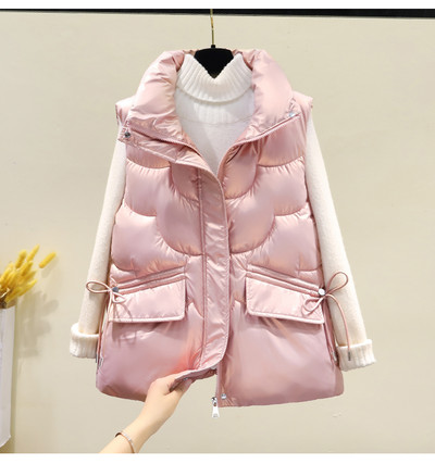 Moteriška laisvalaikio liemenė su aukšta apykakle