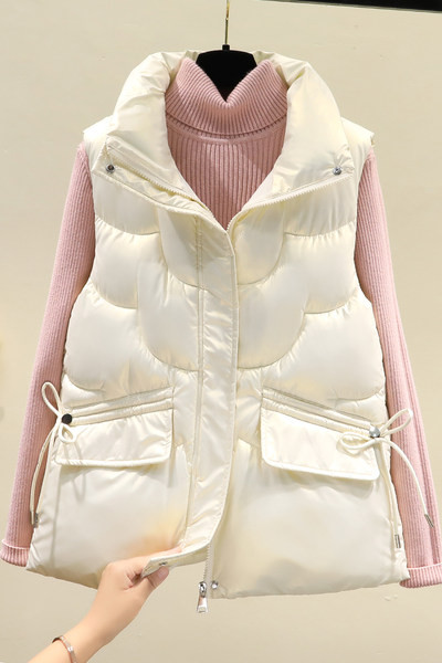 Moteriška laisvalaikio liemenė su aukšta apykakle