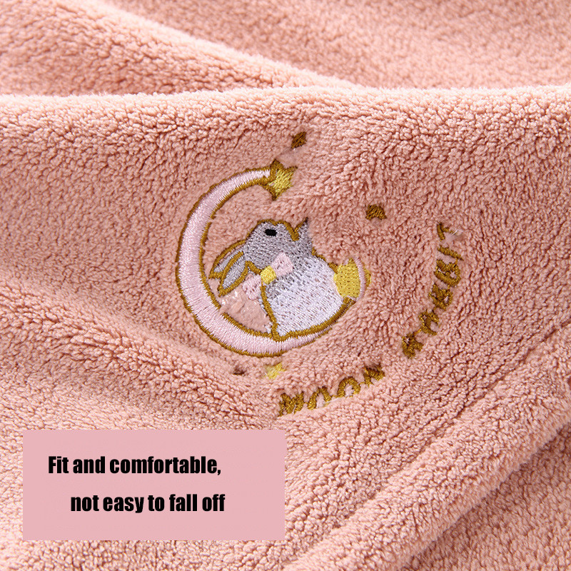 Prosop de baie din microfibră Prosop de păr cu uscare rapidă, super absorbant, moale, confortabil, șapcă de duș magică pentru femei, uscător de păr, bandă pentru cap