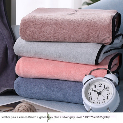 Páros törülköző, mint tiszta pamut Arclemosó háztartási pamut száraz haj gyorsan száradó és puha fürdőtörlő haj nedvszívó, szöszmentes