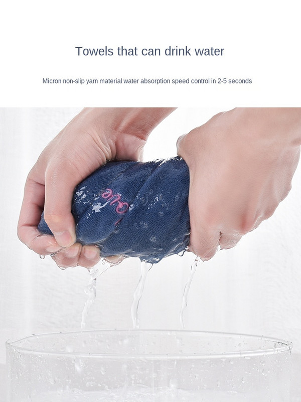 Páros törülköző, mint tiszta pamut Arclemosó háztartási pamut száraz haj gyorsan száradó és puha fürdőtörlő haj nedvszívó, szöszmentes