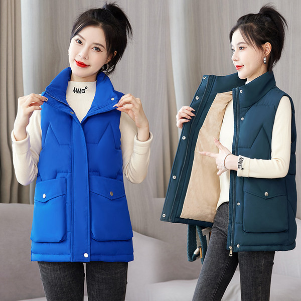 Naujo modelio moteriška liemenė su kišenėmis