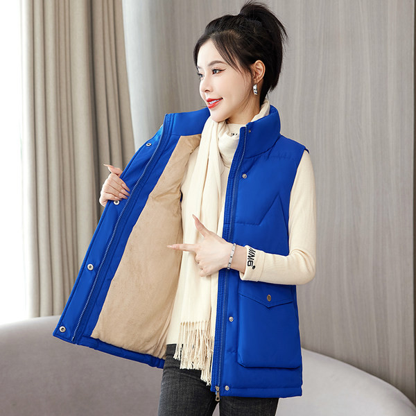 Naujo modelio moteriška liemenė su kišenėmis