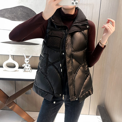 Laisva moteriška liemenė su kišene