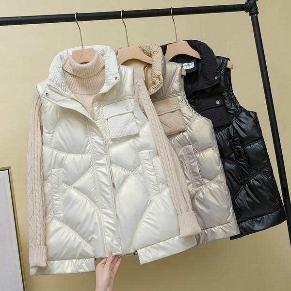 Laisva moteriška liemenė su kišene