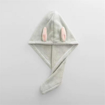 Drăguț din lână moale Coral Uscător de păr Capă Groasă Microfibră Miraculos Prosoape cu uscare rapidă Absorbție Baie Sauna Spa Turban de păr