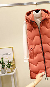 Moteriška liemenė su gobtuvu ir aukšta apykakle